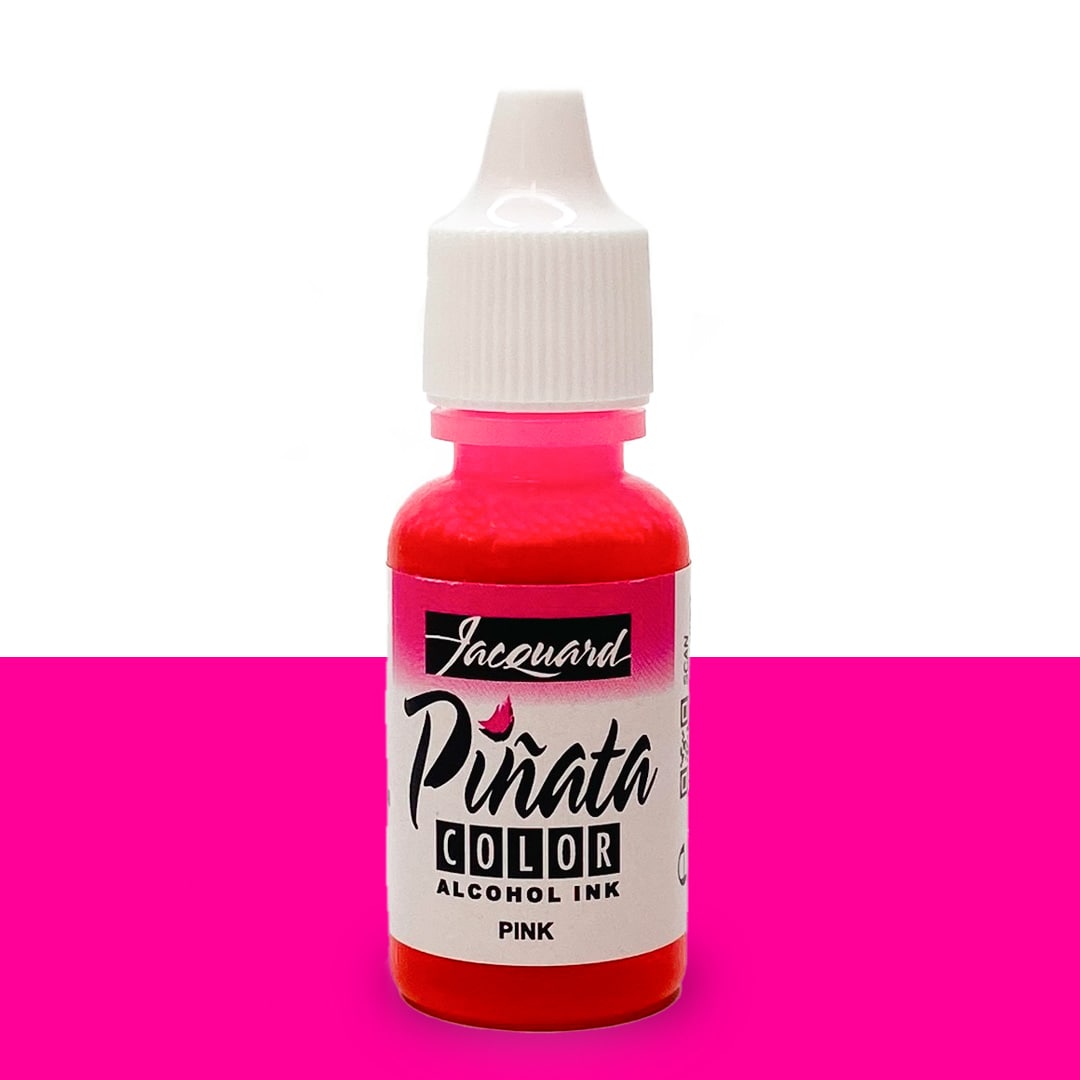 Pink-Pinata-Alcohol-Ink