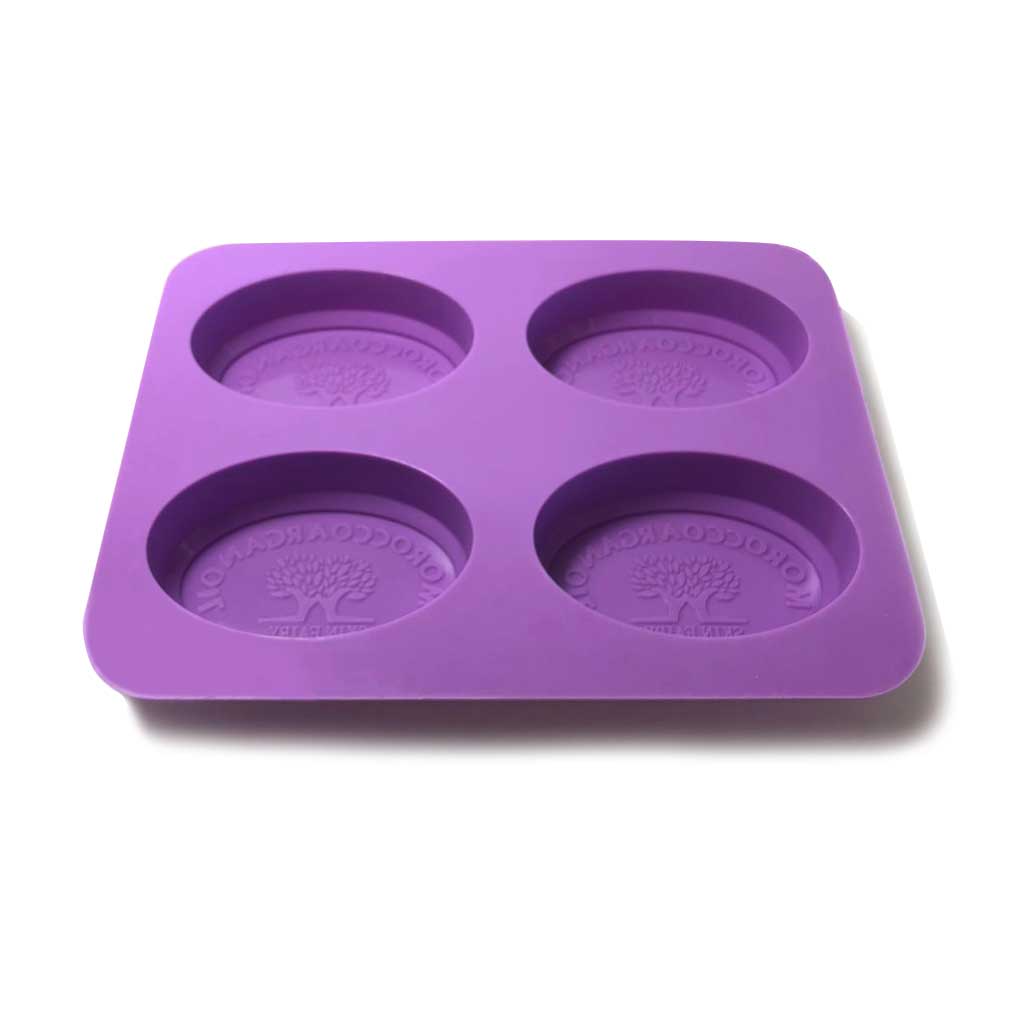 Silicone Aromatherapy Wax Melts Molds 4-cavity Circle/oval/square Soap  Silicone Moulds - Soap Making Moulds